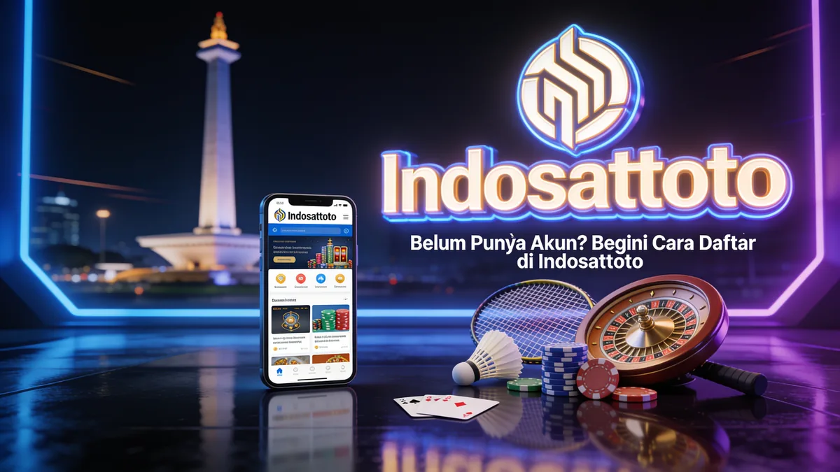 Belum Punya Akun? Begini Cara Daftar di Indosattoto untuk pemain di Indonesia